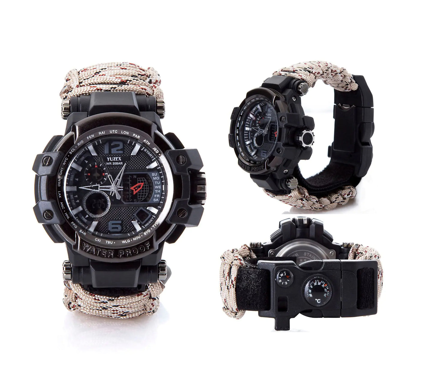 TrekMaster Pro Multi-Tool Bracelet