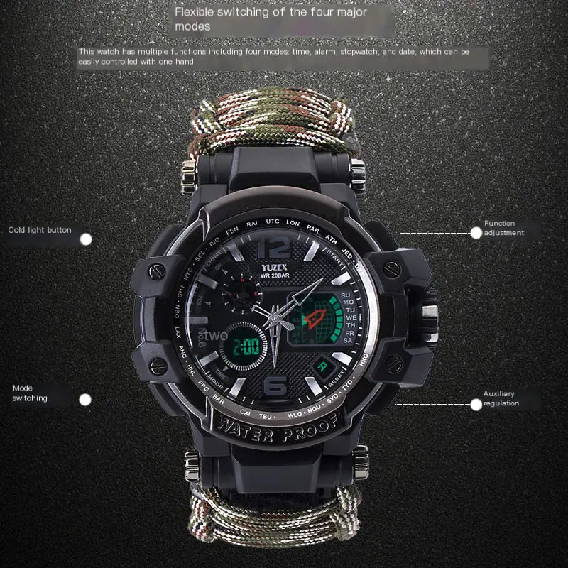 TrekMaster Pro Multi-Tool Bracelet