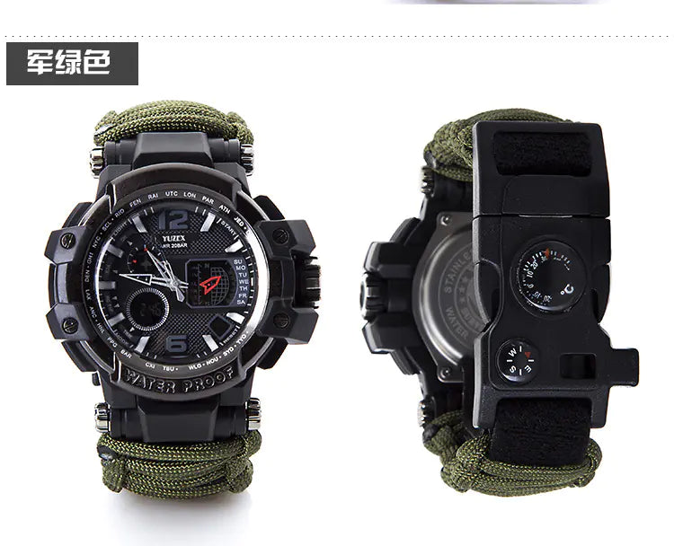TrekMaster Pro Multi-Tool Bracelet