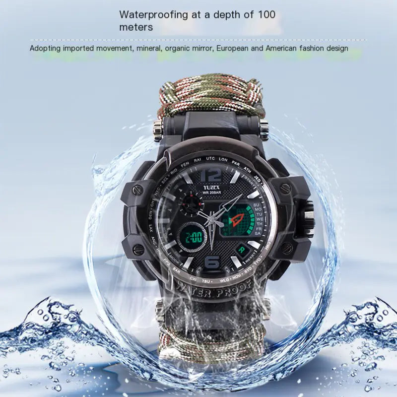TrekMaster Pro Multi-Tool Bracelet