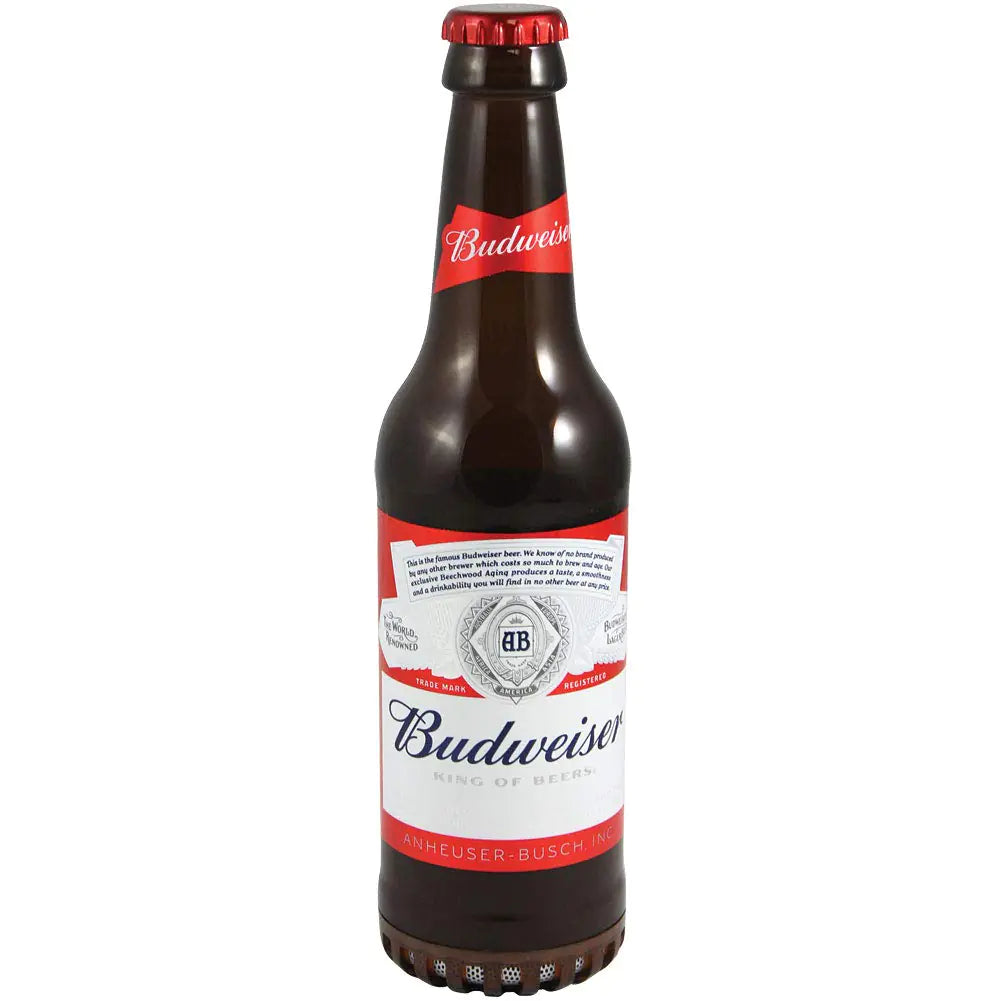 Budweiser Bluetooth Speaker Bottle - Wireless Portable Red