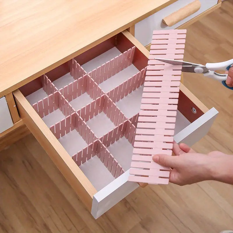 Adjustable Drawer Dividers for Instant Organization (4-Pack)