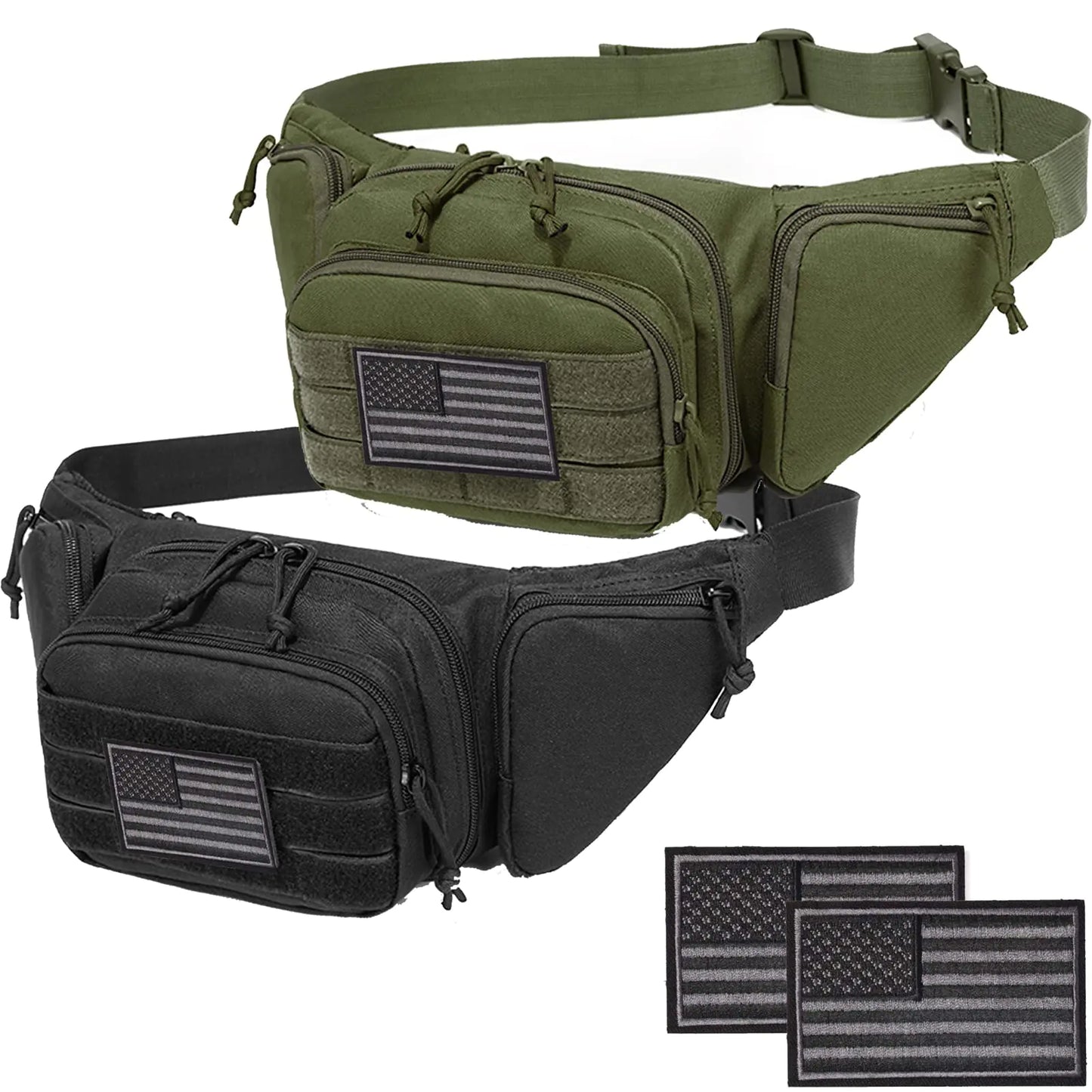 Stealth Pistol Carrier Fanny Pack - Tactical Waist Bag