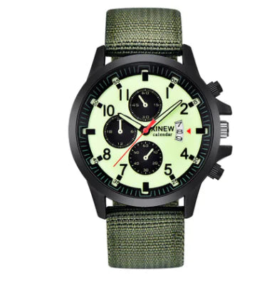 Men's Tactical Nylon Sports Watch