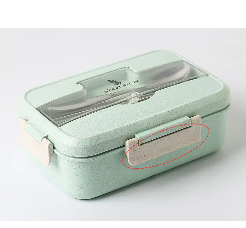 Eco-Friendly Divided Lunch Box Set