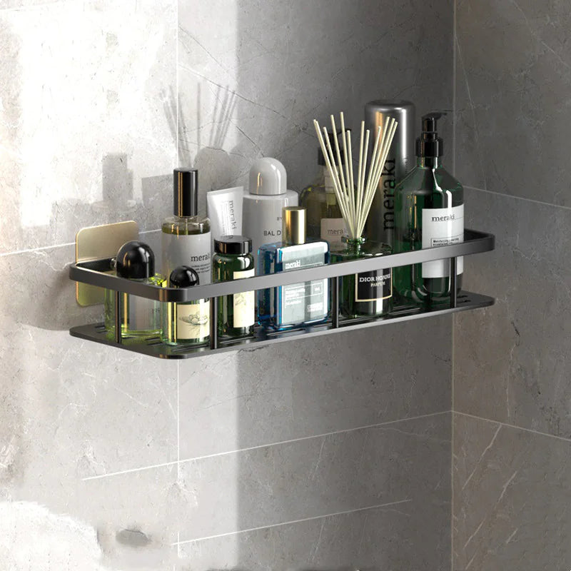 Sleek Aluminum Bathroom Shelf