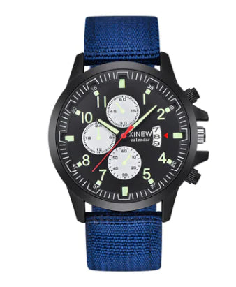 Men's Tactical Nylon Sports Watch