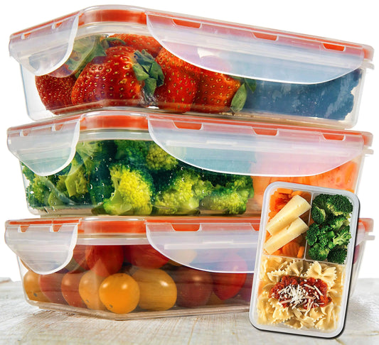 BentoBox Meal Prep Set - 24oz 3pc Microwavable