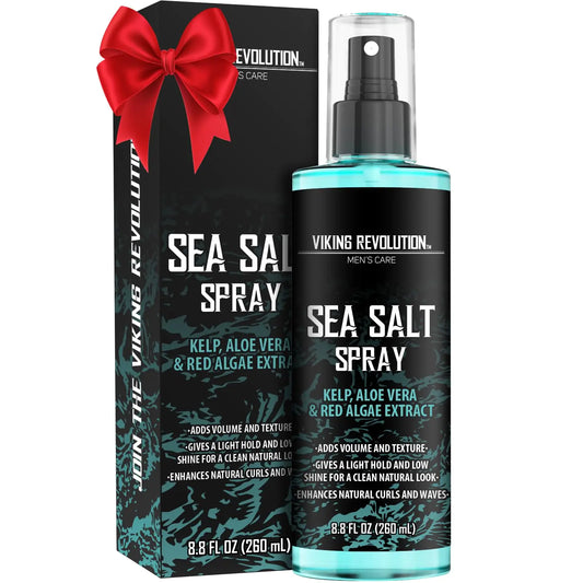 Viking Wave Sea Salt Hair Mist - Texturizing Spray with Kelp and Aloe