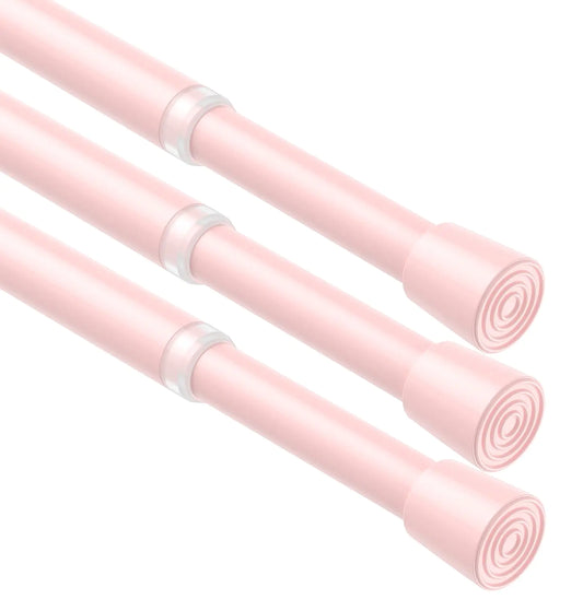 FlexiHold 26-39" Pink Curtain Rod 3-Pack
