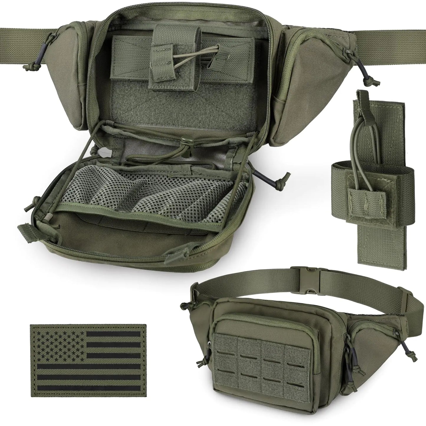Tactical CCW Fanny Pack with Universal Holster