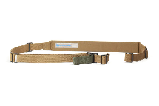 Coyote Tactical Padded Sling with Metal Hardware