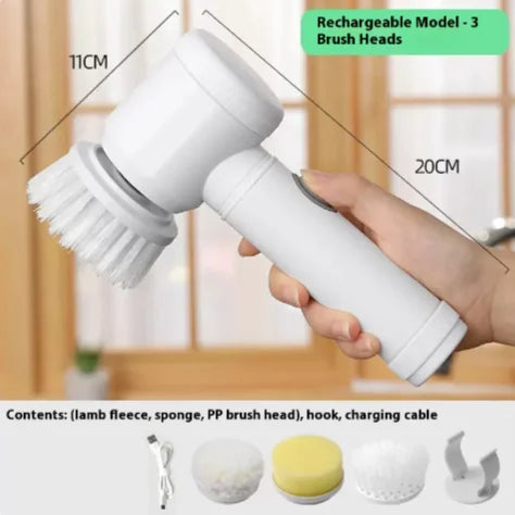 VersaClean Electric Scrubbing Brush | Home Cleaning Power Tool