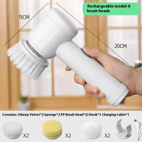 VersaClean Electric Scrubbing Brush | Home Cleaning Power Tool