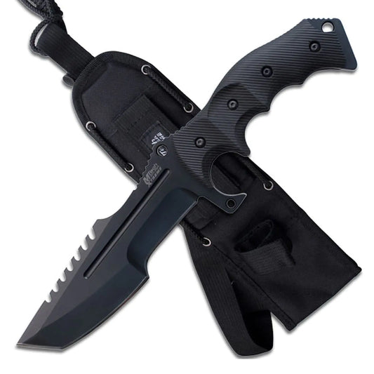 USA Xtreme Tactical Folding Knife – Black Tanto 11-Inch