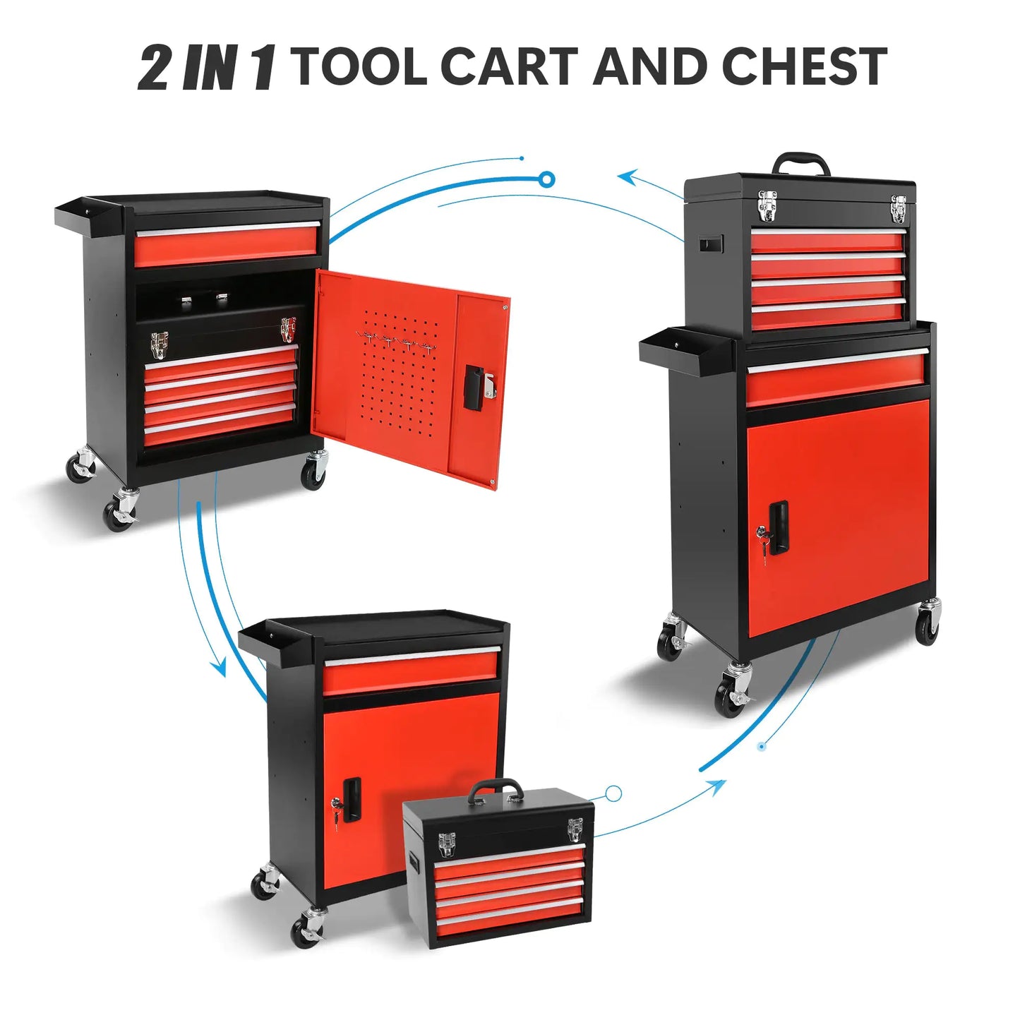 Steelcraft 5-Drawer Tool Cart