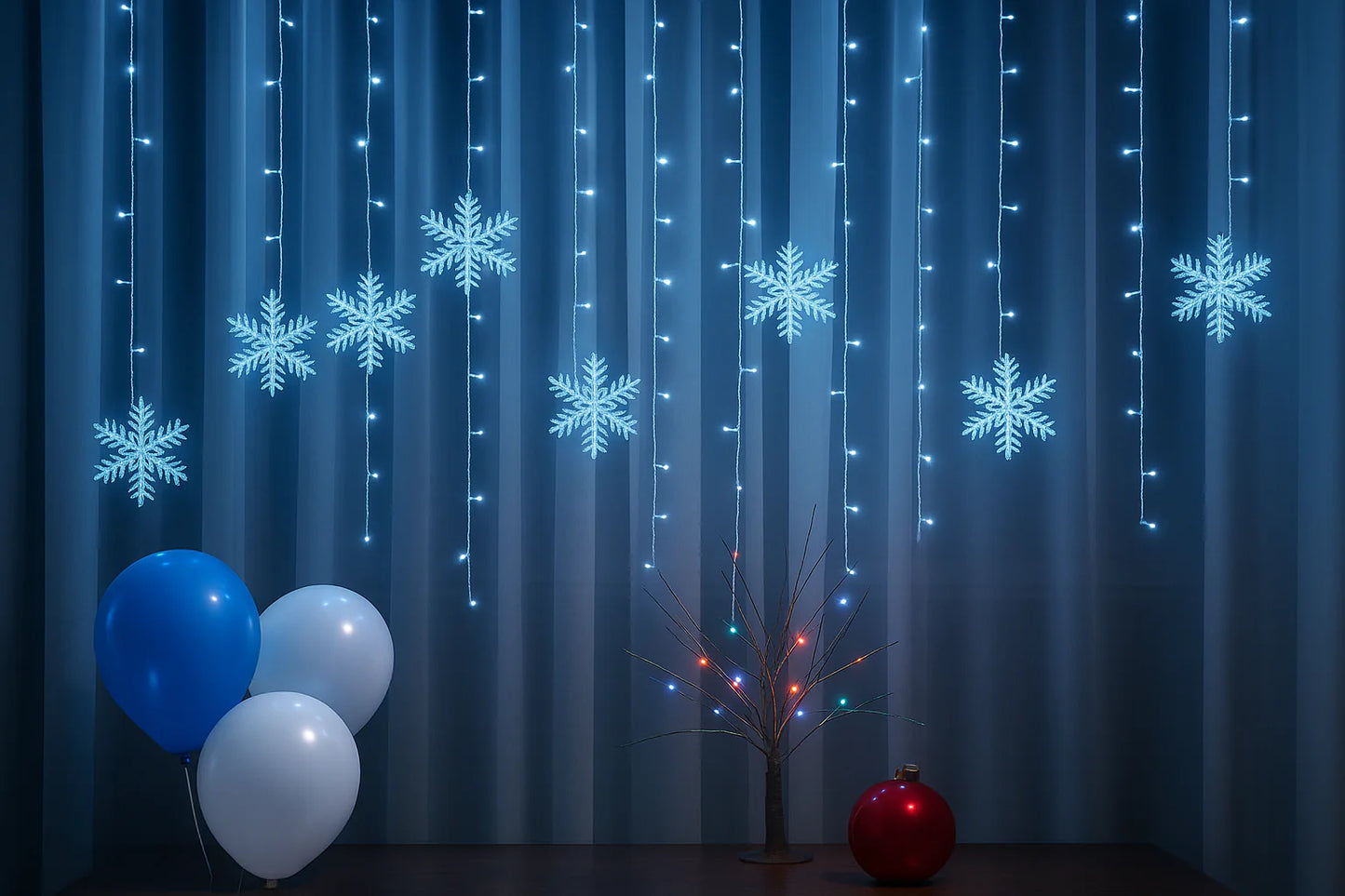 Enchanted Snowflake String Lights
