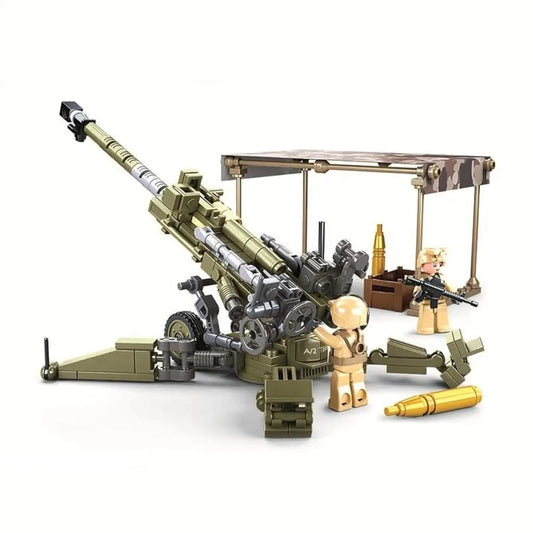 General Jims US Marines Howitzer Artillery Building Set