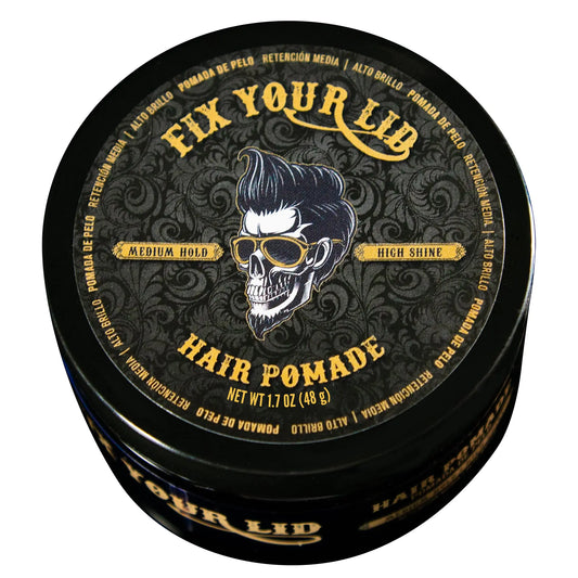 SleekHold Men's Hair Pomade - Medium Hold, High Shine, 1.7 Oz