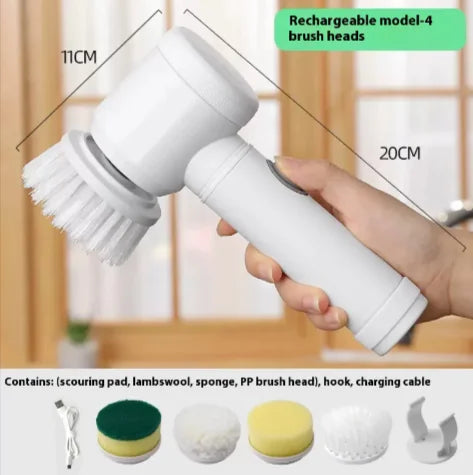 VersaClean Electric Scrubbing Brush | Home Cleaning Power Tool