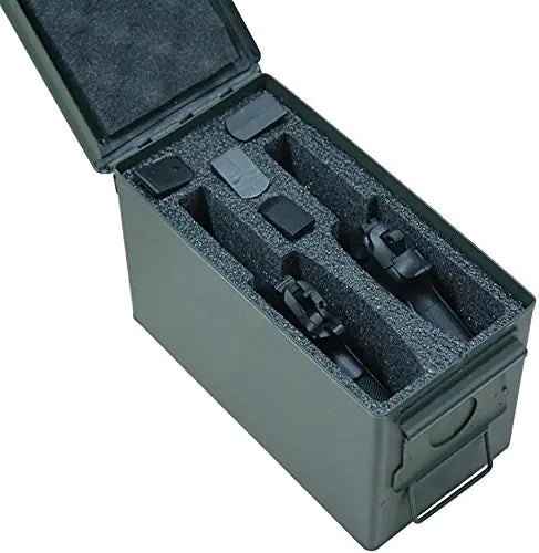 Case Club Dual Pistol Ammo Can Foam Insert