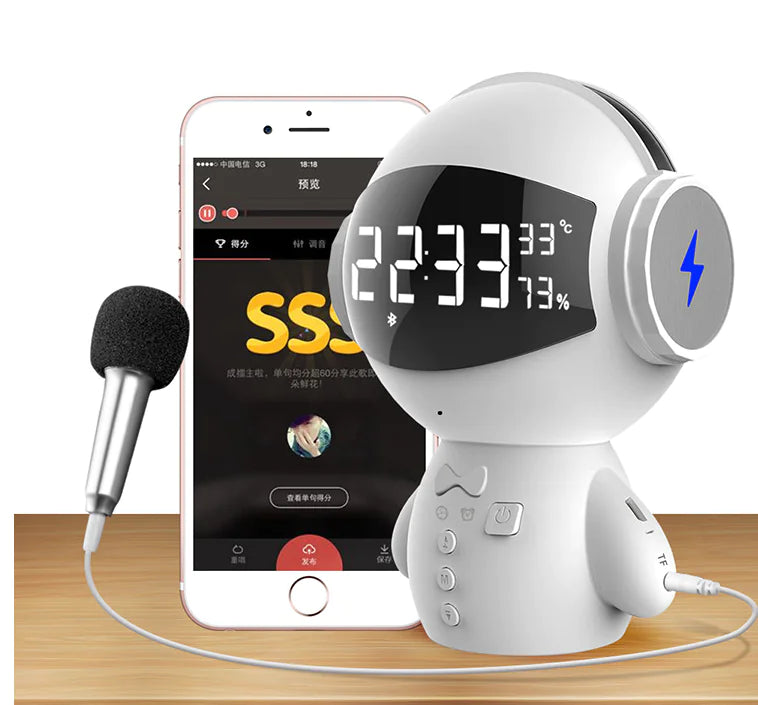 RoboTune Alarm Clock Speaker