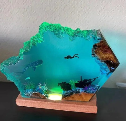 Underwater Explorer Table Decor