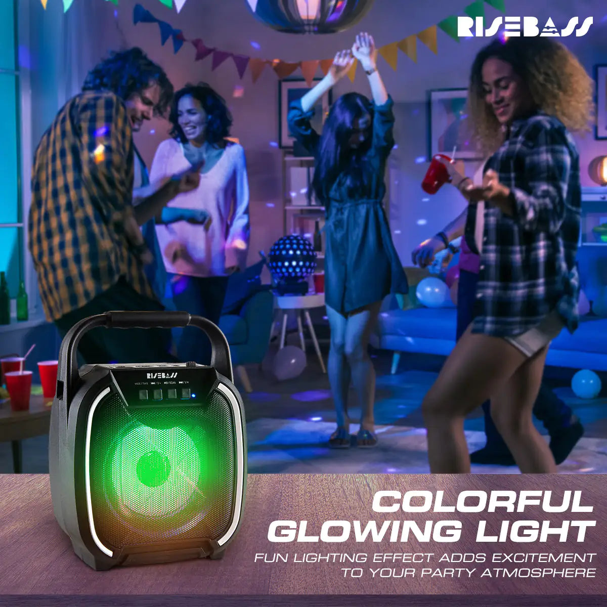 8" 600W TWS Portable Speaker