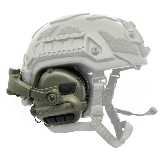 EARMOR M32X Tactical Comm Headset with ARC Rail Mounts - Noise-Reducing for Outdoors