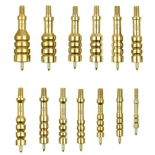 iunio 13-Piece Brass Rifle Cleaning Kit with Case