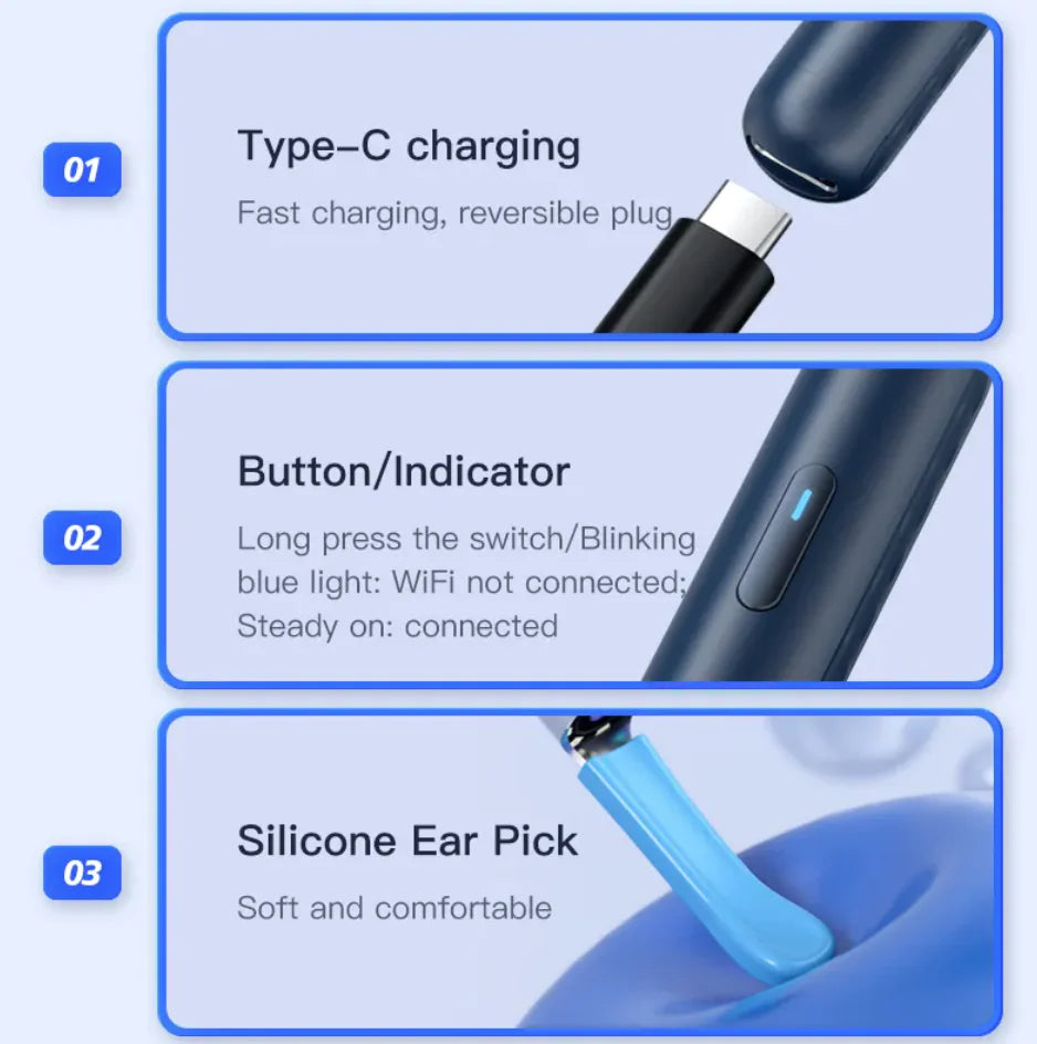 Smart HD Ear Scope Cleaner