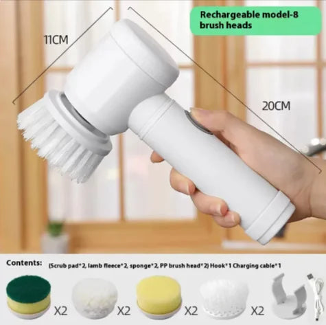 VersaClean Electric Scrubbing Brush | Home Cleaning Power Tool