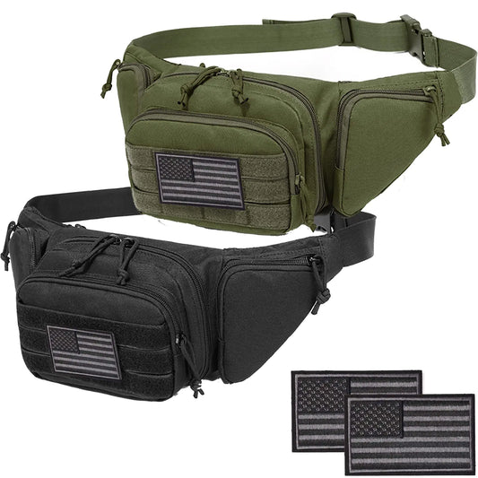 Stealth Pistol Carrier Fanny Pack - Tactical Waist Bag