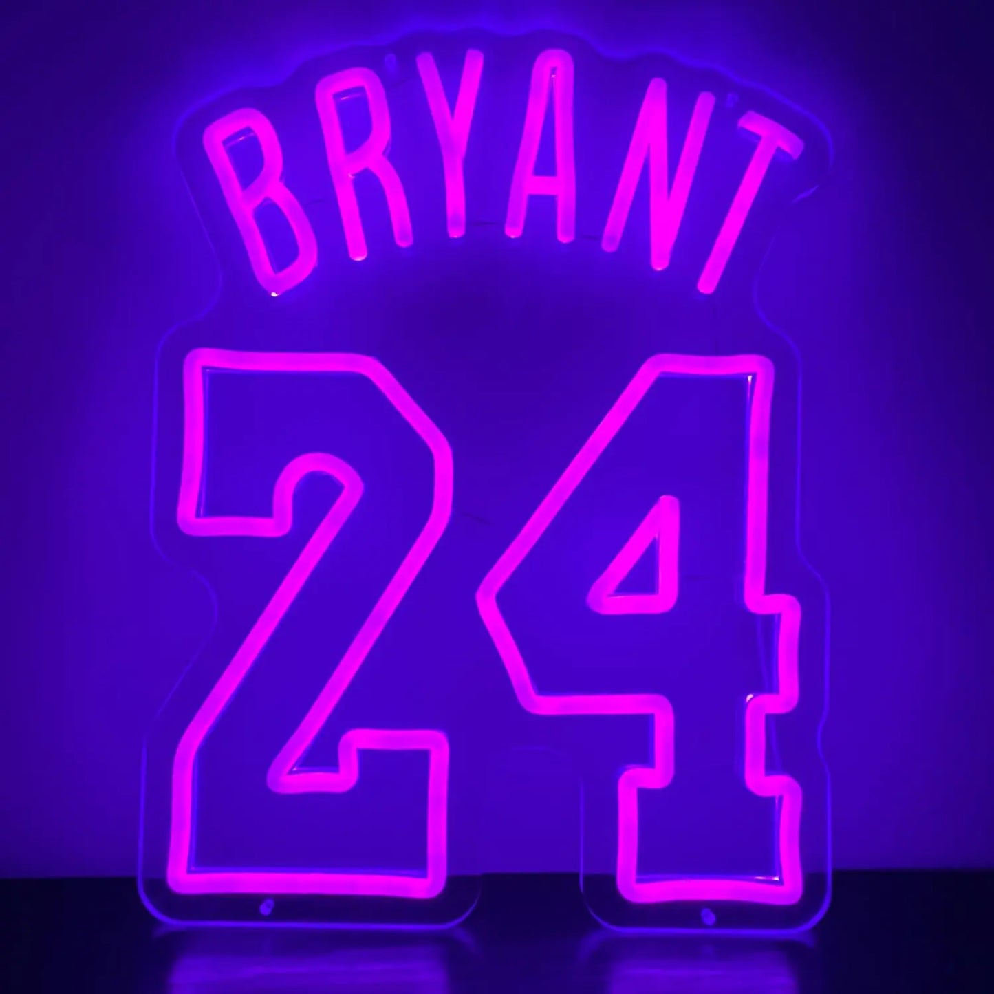 Kobe Bryant Basketball LED Neon