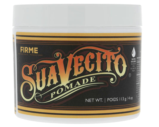Suavecito Strong Hold Styling Pomade 4 Oz - Medium Shine & Water Soluble